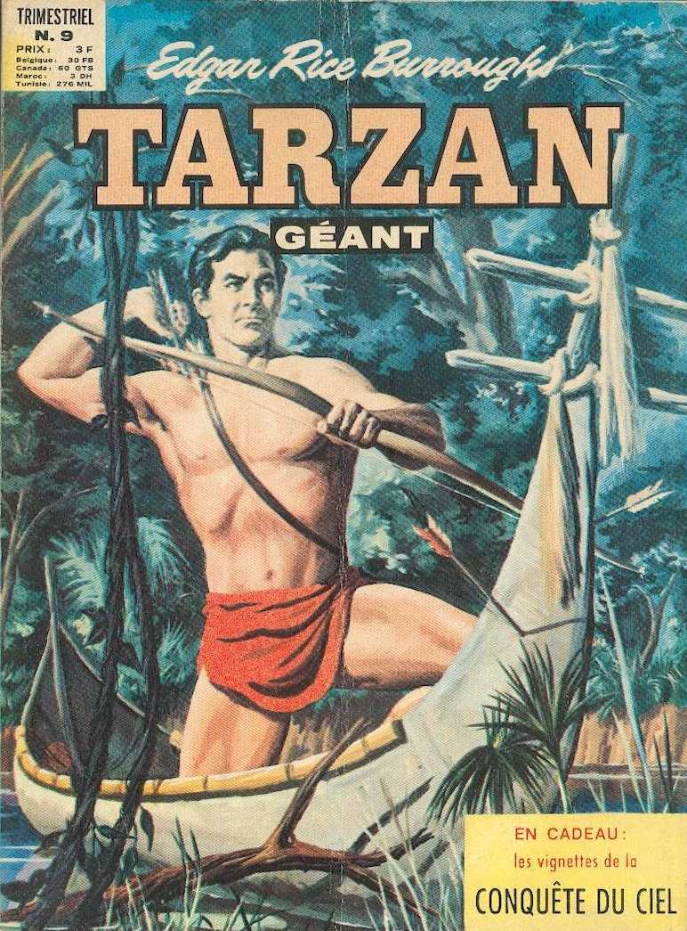 Scan de la Couverture Tarzan Gant n 9